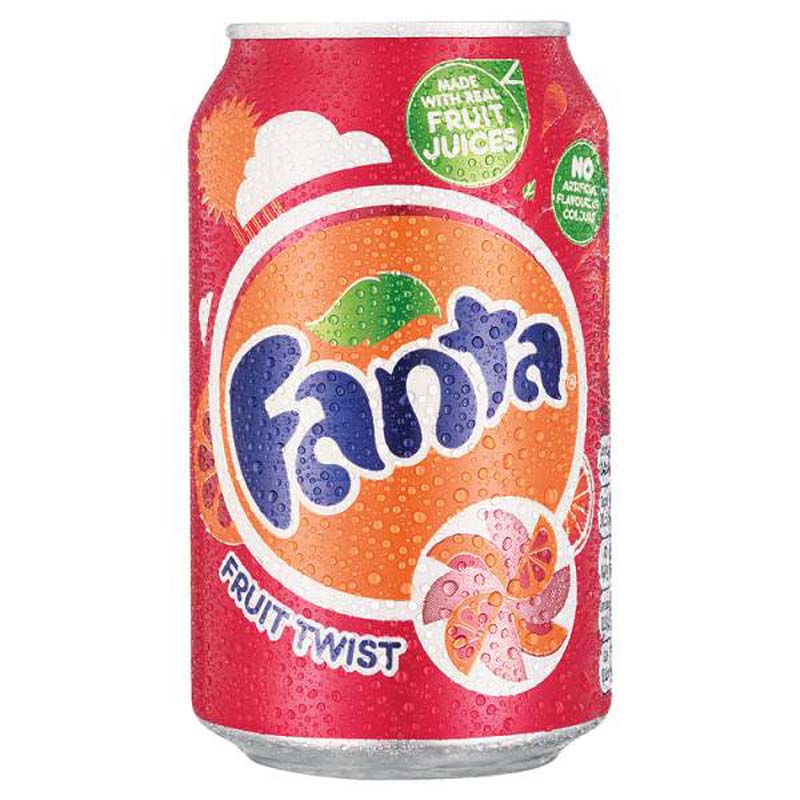 Fanta Fruit Twist Can (24x330ml)