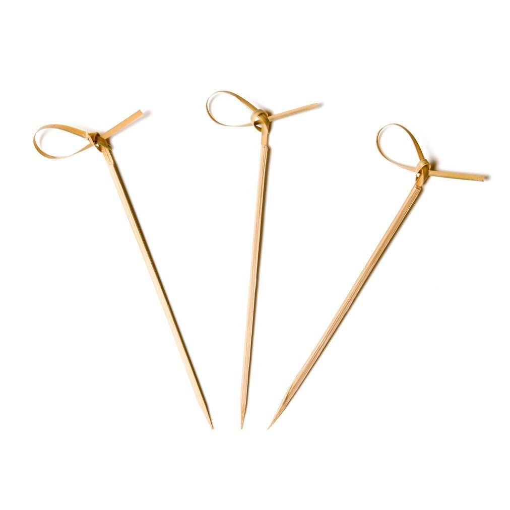 5.9 in Bamboo Knot Looped Skewer (100)