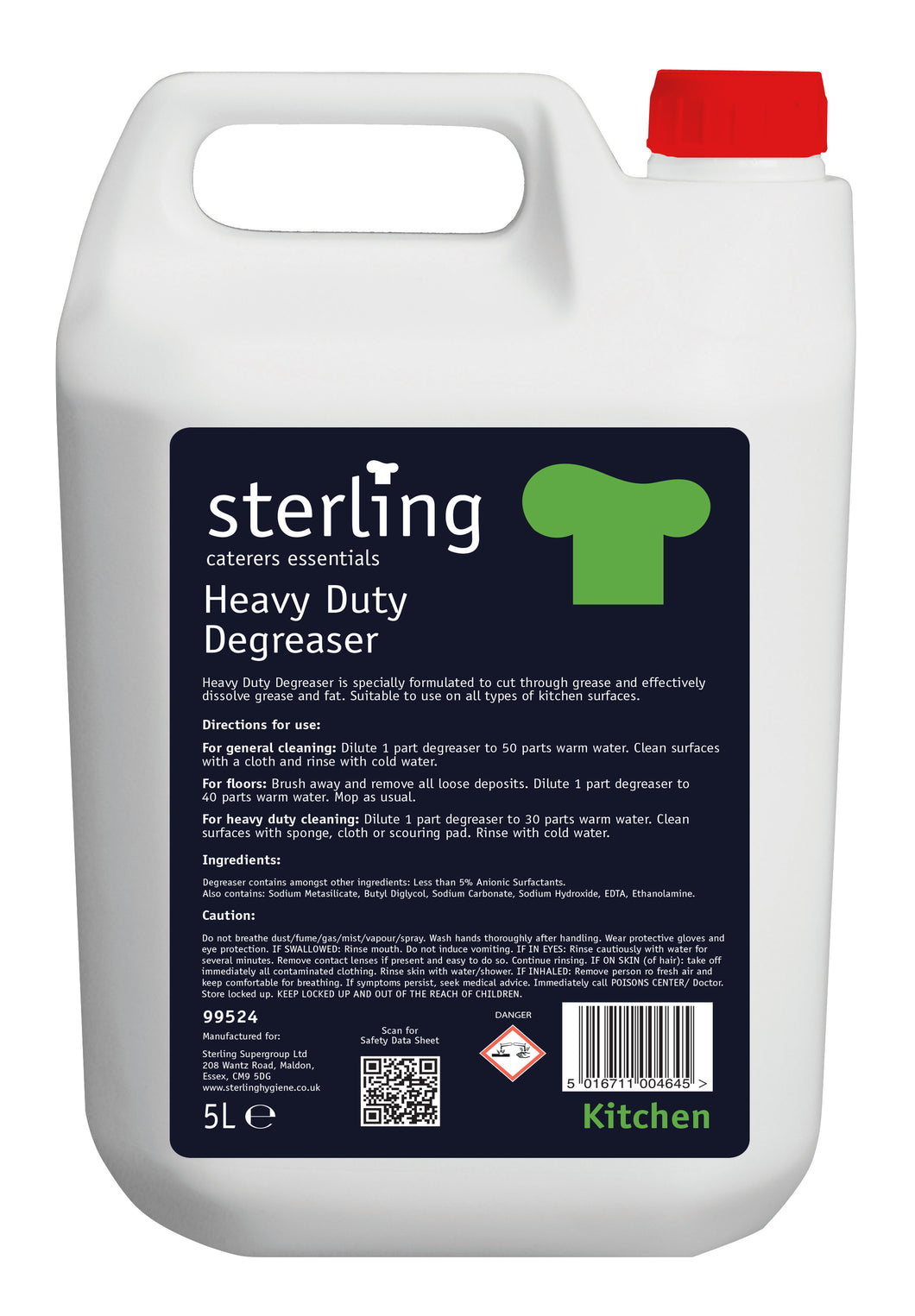 Heavy Duty Degreaser (5ltr)