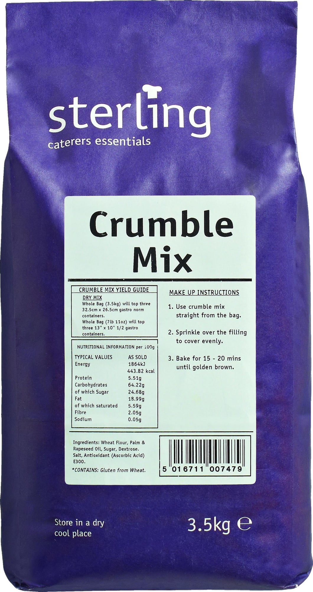 Crumble Mix (3.5 kg)