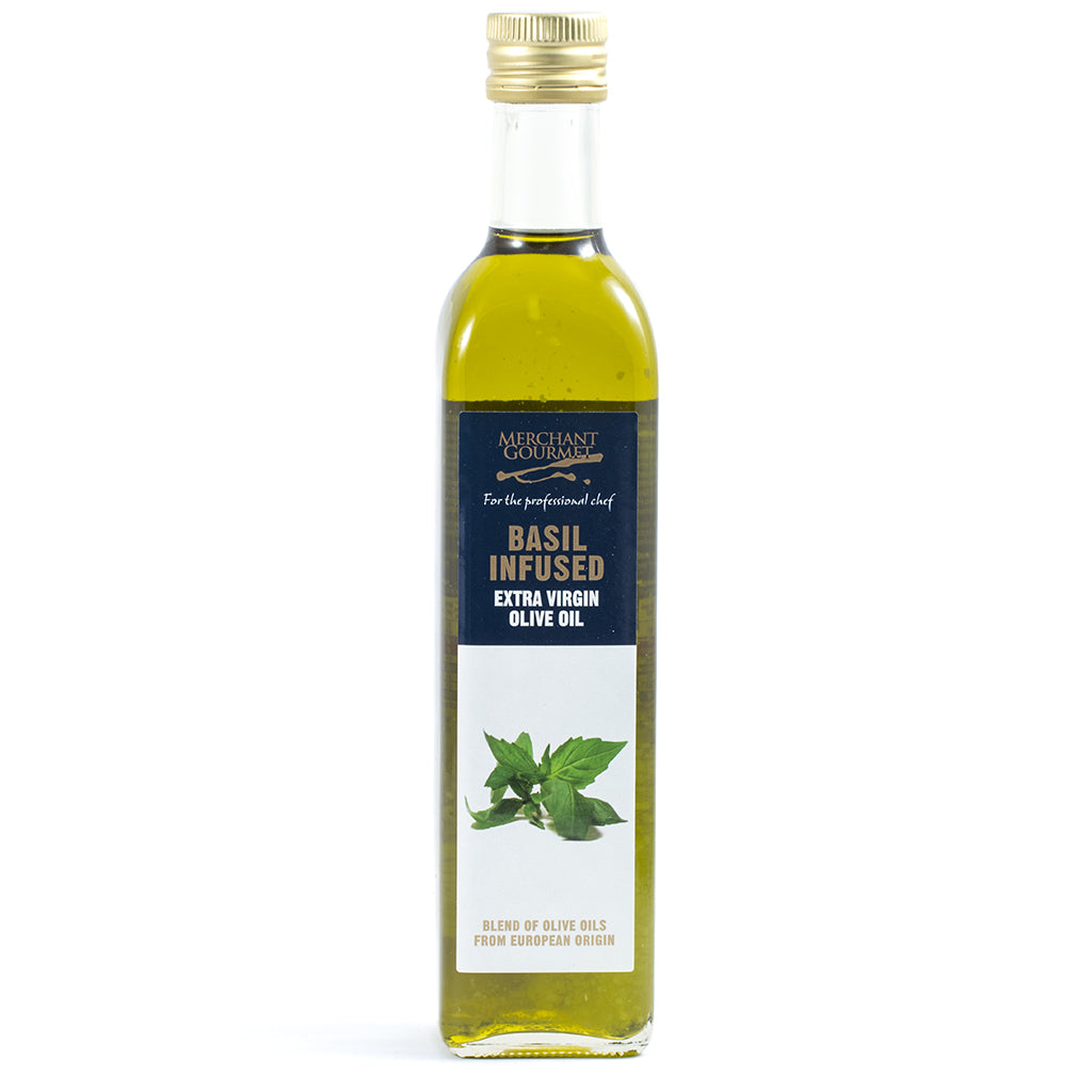 Basil Infused Olive Oil (500ml)